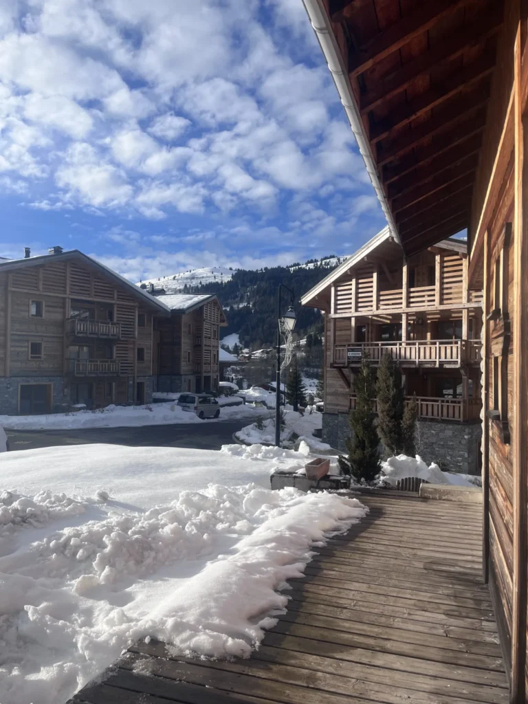 Skier station de ski les Gets